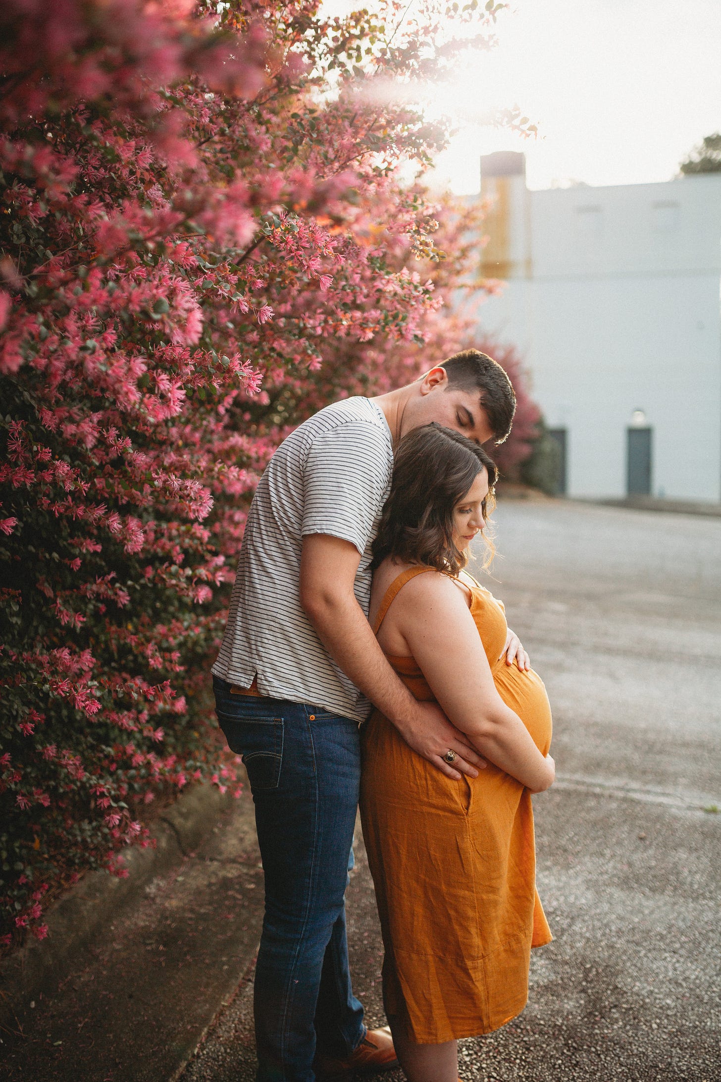 Secret Garden Maternity Photoshoot in Columbus, Georgia