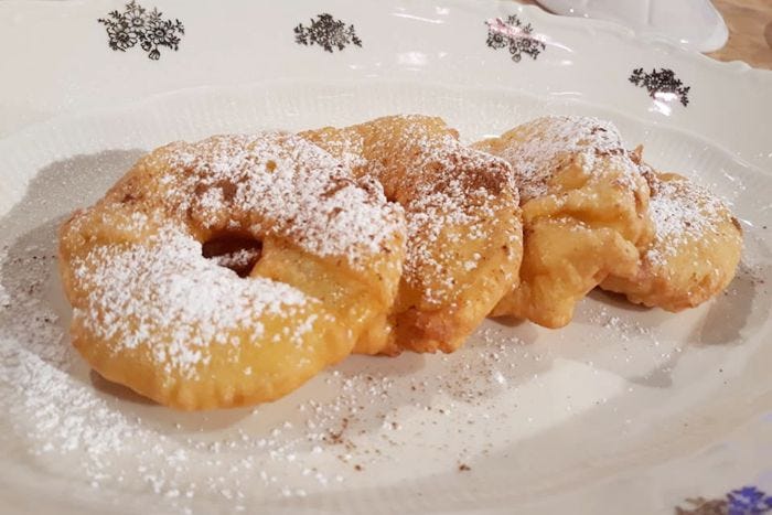 Image result for frittelle di mele cc