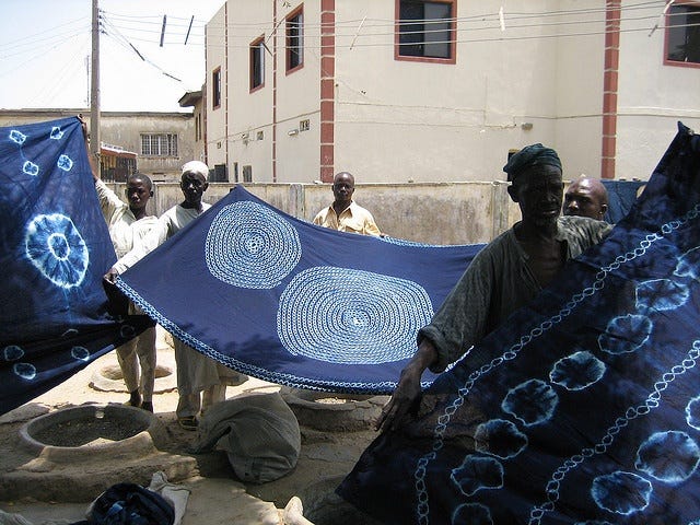 Indigo Dyed Textiles | African indigo, Indigo fabric, Indigo textiles