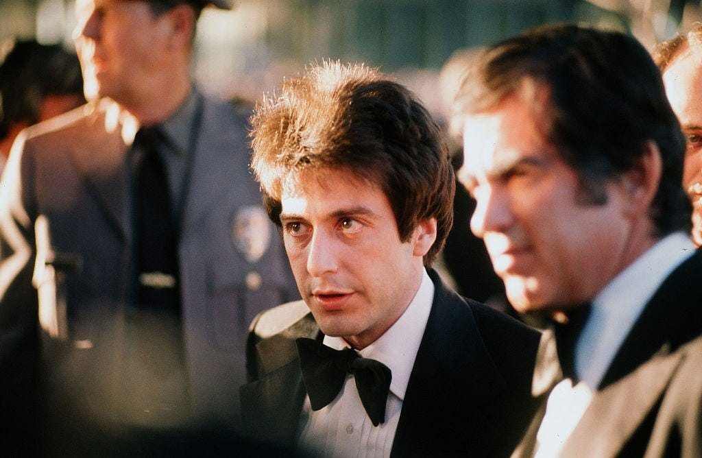تويتر \ Best of Al Pacino على تويتر: "Al Pacino at the 46th Academy Awards,  1974. #Oscars https://t.co/3Eo0F7joEG"
