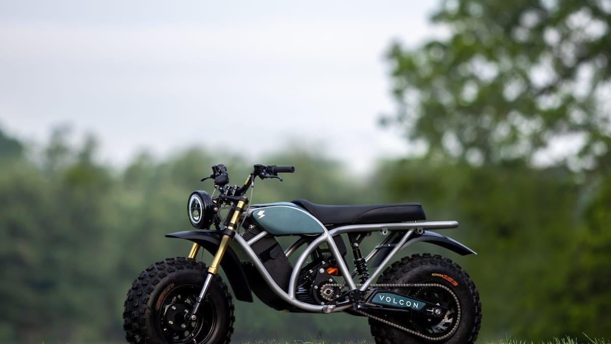 2022 Volcon Grunt first ride review: Big tires, big fun, low bar for entry  - CNET