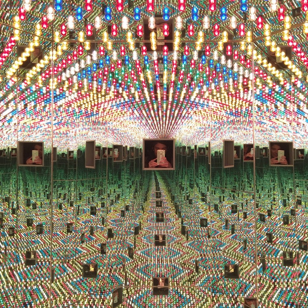 Yayoi Kusama, Infinity Mirrored Room - Love Forever, 1966/1994