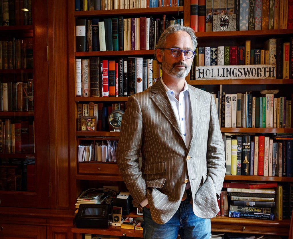 Amor Towles, a Gentleman in Gramercy Park - The New York Times