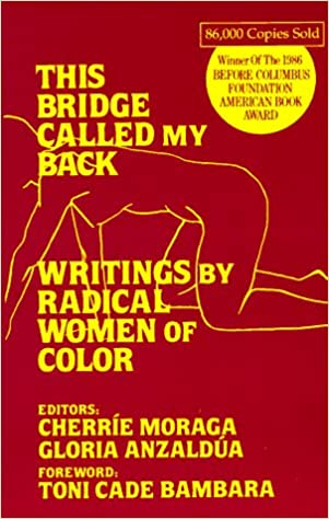 Cover of First Edition of The Bridge Called My Back. Published by Kitchen Table: Women of Color Press.