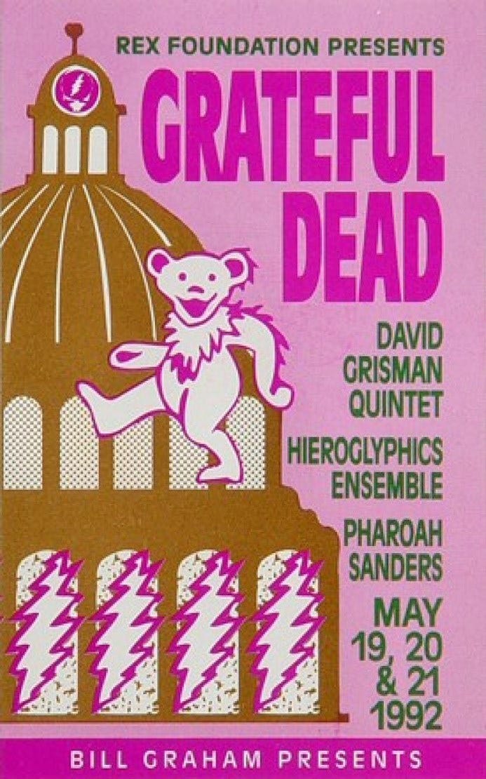 Grateful Dead / Pharoah Sanders on May 21, 1992 [936-large]