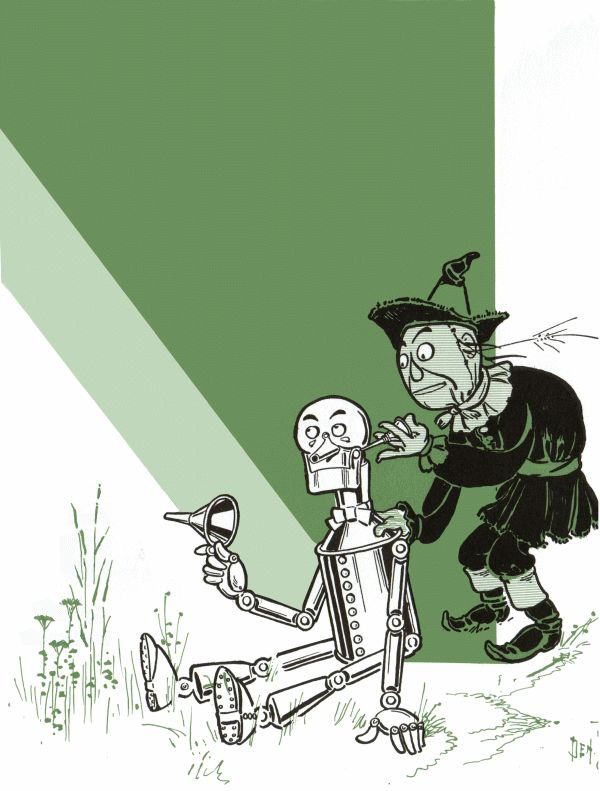 Scarecrow and Tinman