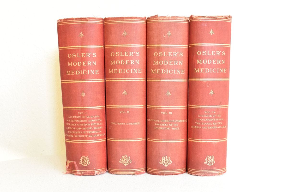 Osler's Modern Medicine 1907 Modern Medicine Its Theory | Etsy | Medicine, William osler, Medical