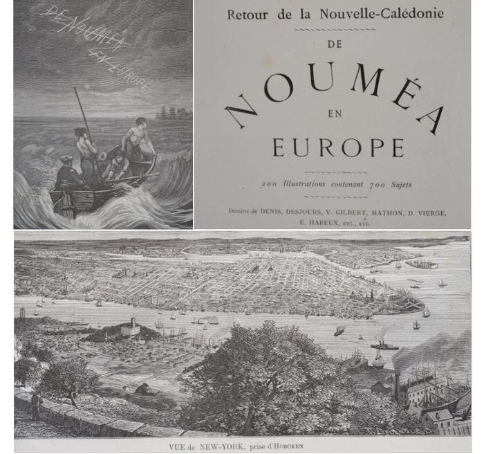 Henri Rochefort - De Nouméa en Europe. - 1876