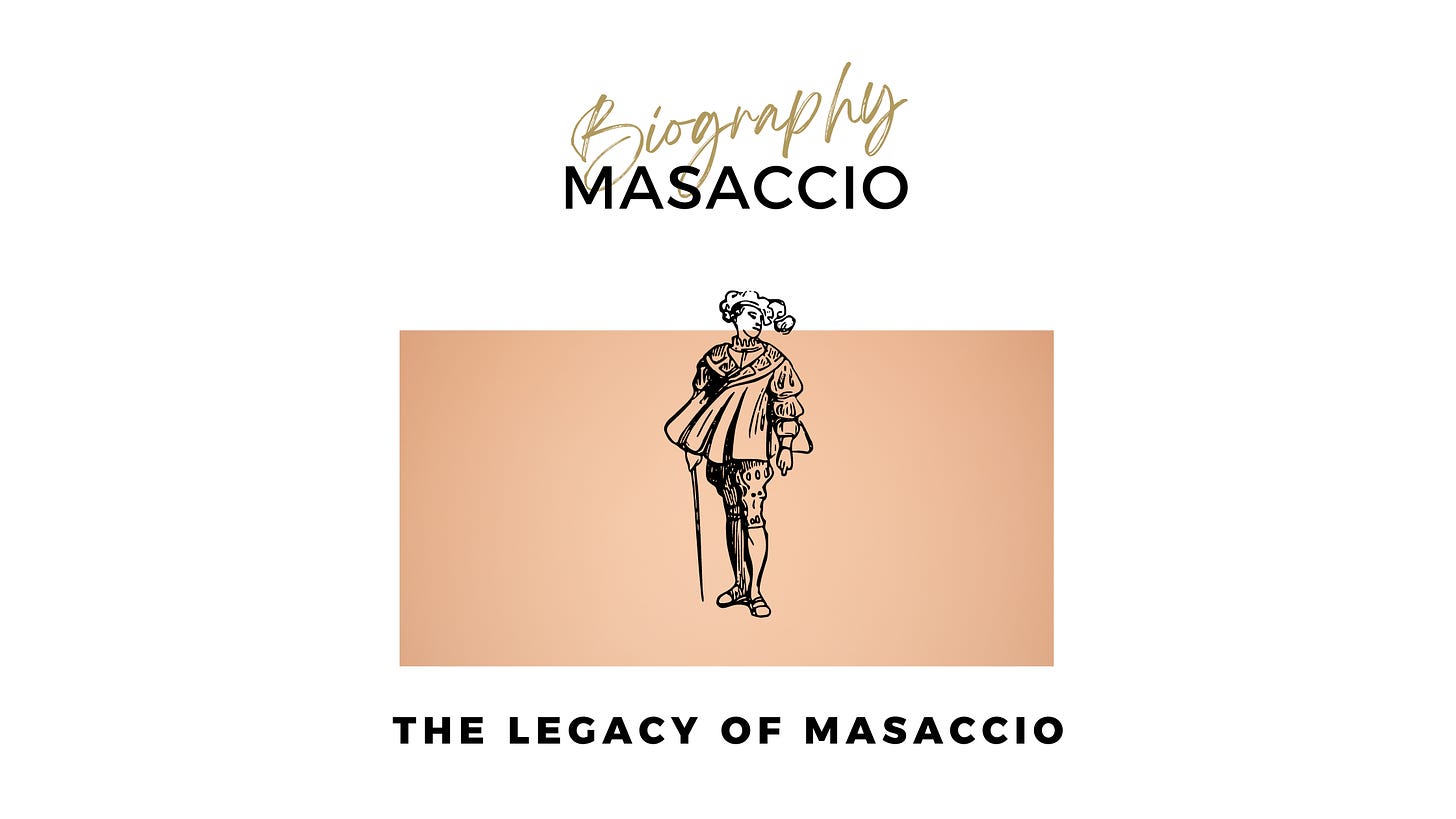 The Legacy of Masaccio