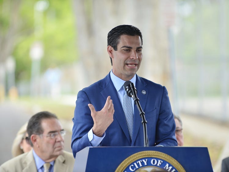Coronavirus: Mayor of Miami Francis Suarez tests positive - Business Insider