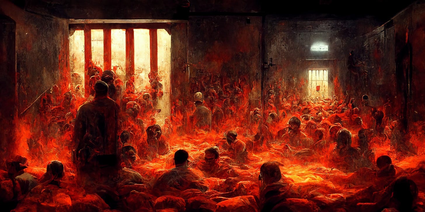 prison in hell