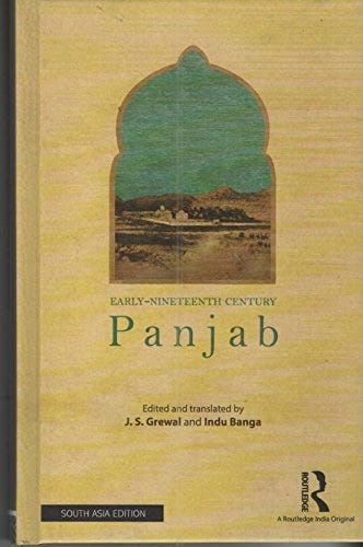 9781138668096: Early Nineteenth-Century Panjab: From Ganesh Das`s Char  Bagh-i-Panjab - AbeBooks - Grewal, J S & Indu Banga: 1138668095