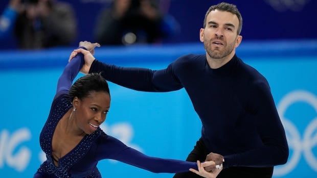 Canada&#39;s figure skating team tied for fourth with two events remaining -  TSN.ca