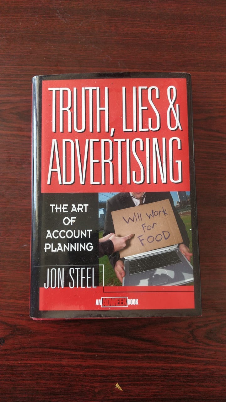 Photo of the book Truth Lies and Advertising