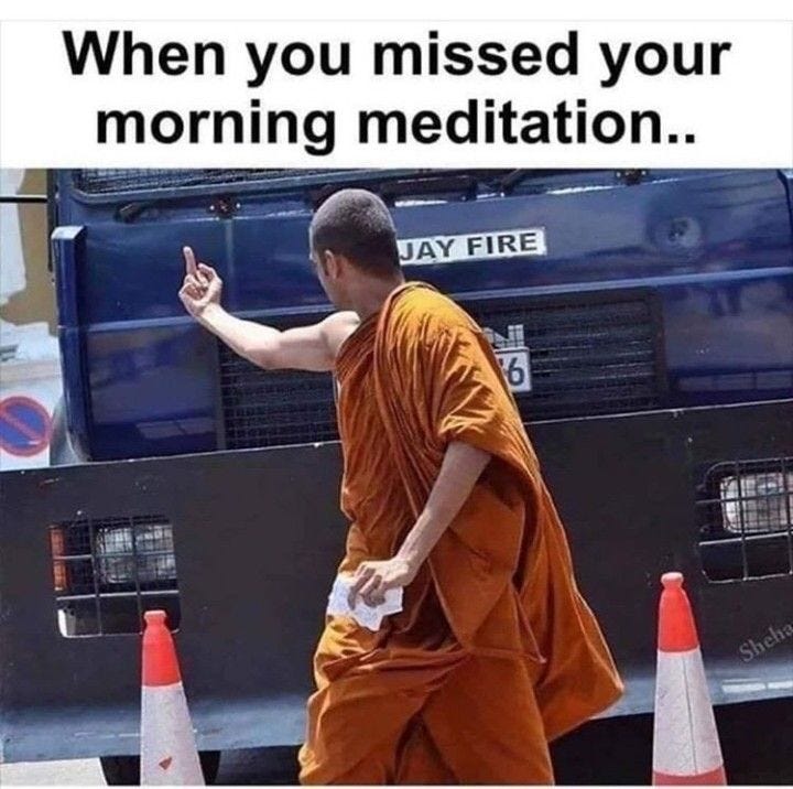 Morning Meditation meme | Morning meditation, Meditation, Spirituality