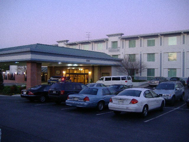 The Doubletree Hotel in Annapolis, site of the 2006 Fall Maryland GOP Convention.