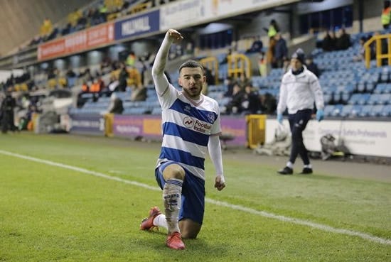 QPR players celebrate goal against Millwall by taking knee ...