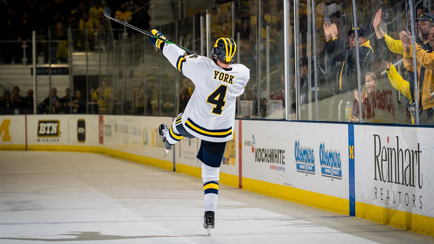 Cam York - Ice Hockey - University of Michigan Athletics