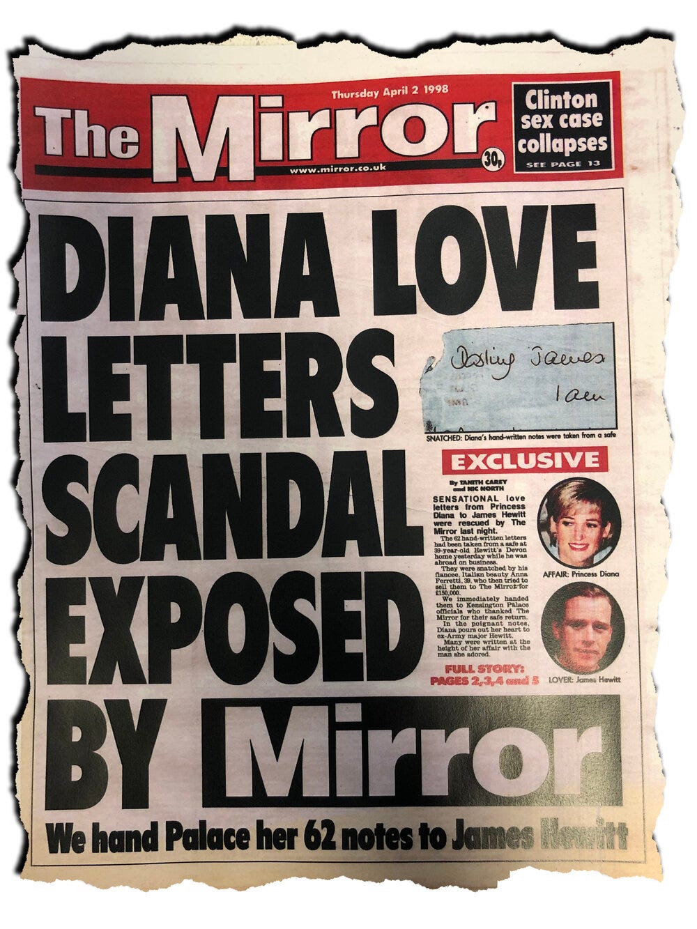 EXCLUSIVE: Piers Morgan Named in New Court Docs Over 'Theft of Princess  Diana Letters' – Byline Investigates