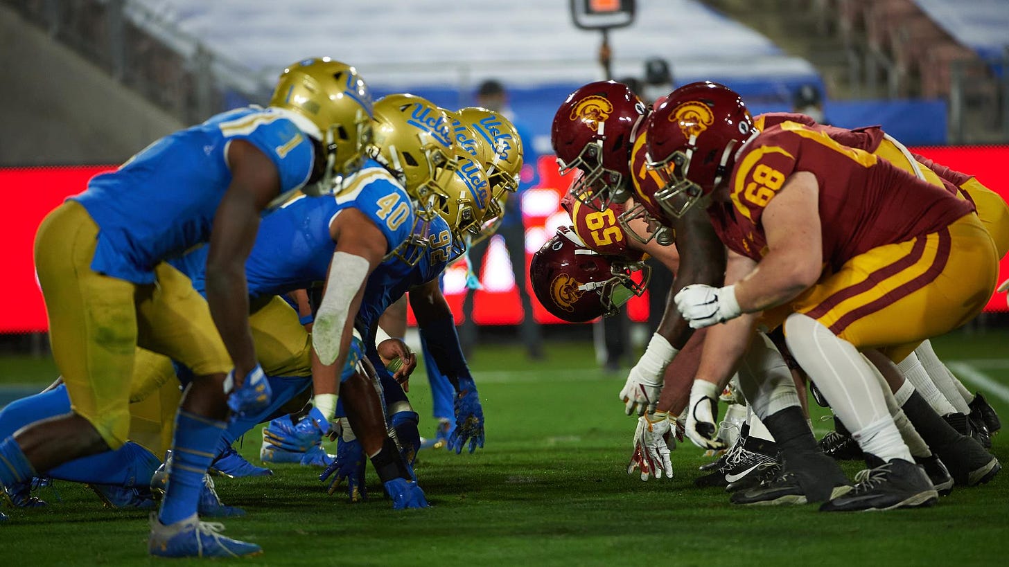 UCLA vs. USC (Photo: Don Liebig)