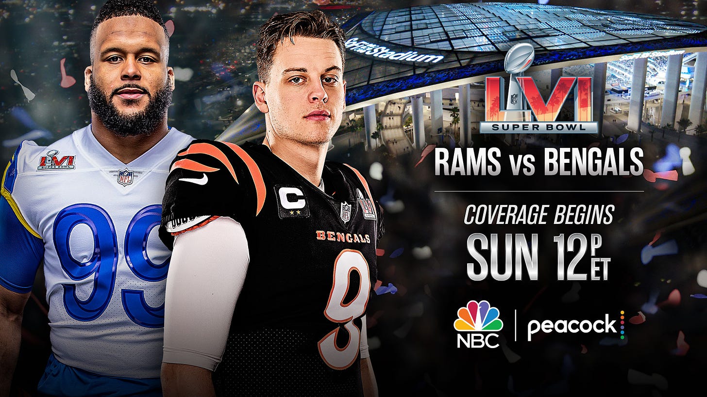 NBC 2022 Super Bowl Sunday schedule | WAVY.com
