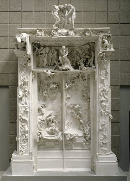 The Gates of Hell by Auguste Rodin at Musée d'Orsay