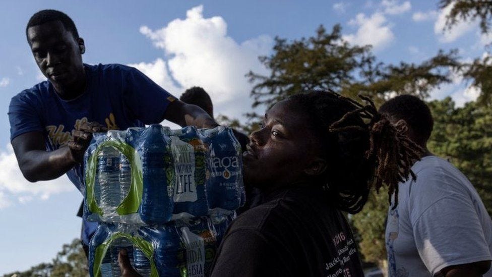 Jackson water crisis: A legacy of environmental racism? - BBC News