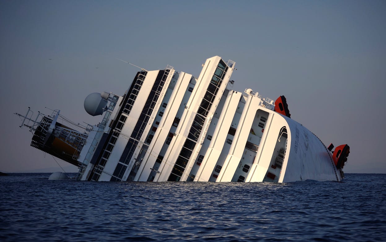 The Wreck of the Costa Concordia - The Atlantic