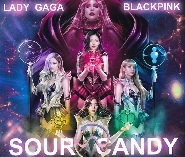 Lady Gaga, BLACKPINK – Sour Candy (2020, CDr) - Discogs