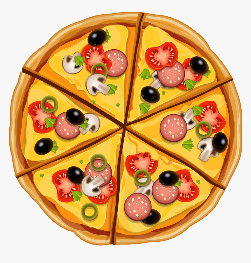 Pizza Clip Art 2 - Pizza Clipart Png, Transparent Png - kindpng