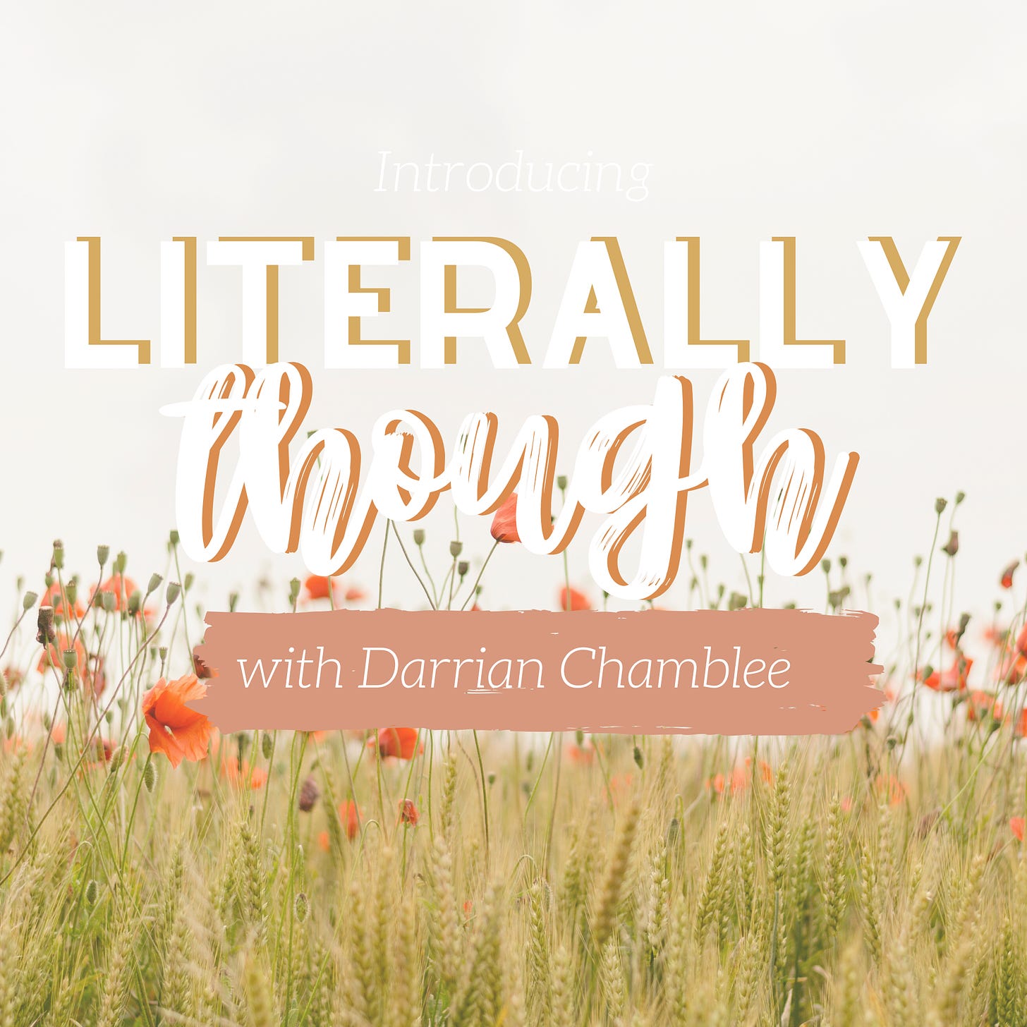 Introducing the Literally Though Podcast with Darrian Chamblee