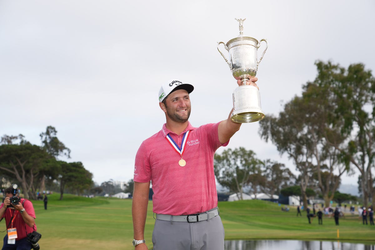 Jon Rahm won his first major at the 2021 U.S. Open.[Photo: Golffile]