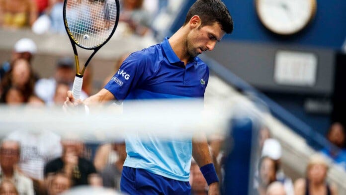 Novak Djokovic fined $5,000 after the US Open 2021 finals » FirstSportz