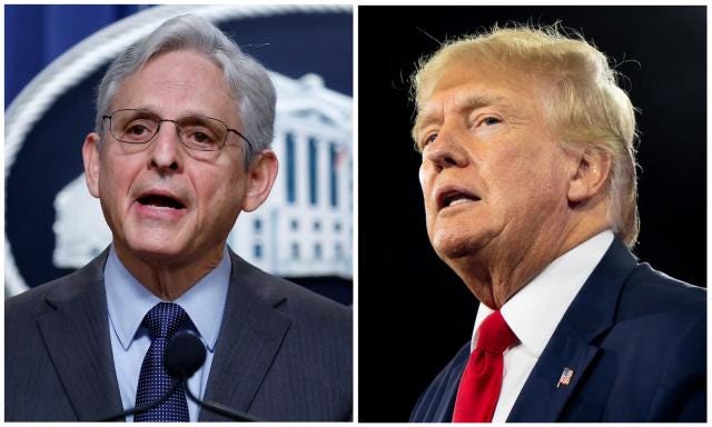 Trump sent cryptic message to Merrick Garland before warrant was unsealed:  'The country is on fire. What can I do to reduce the heat?'