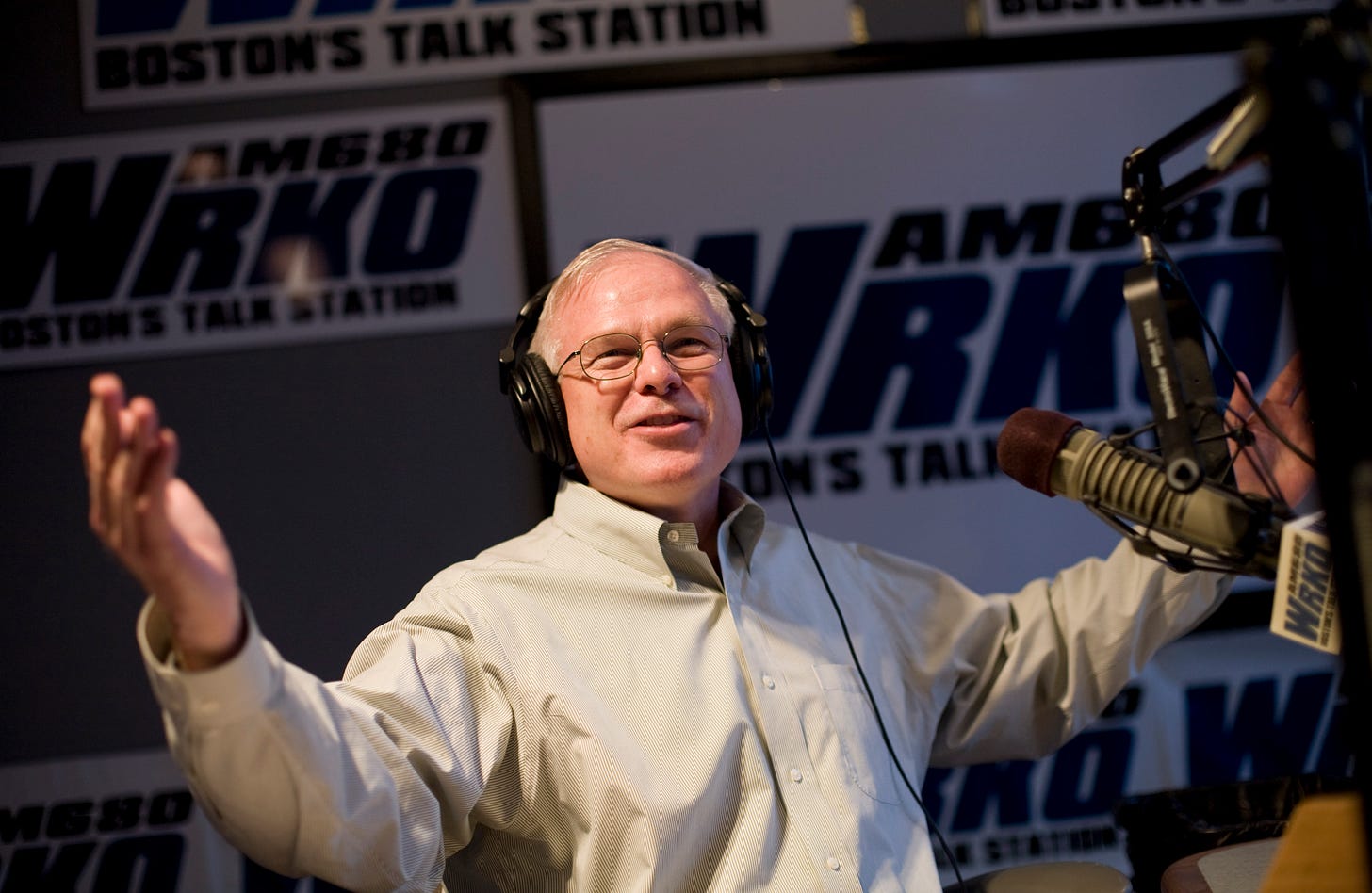Howie Carr done at WRKO - The Boston Globe