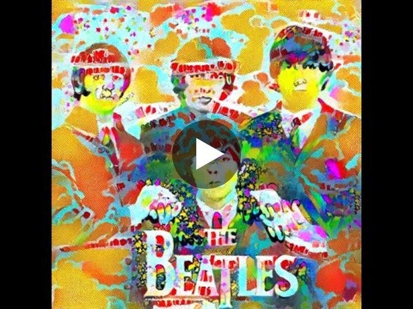 An album in the style of The Beatles, generated by OpenAI Jukebox