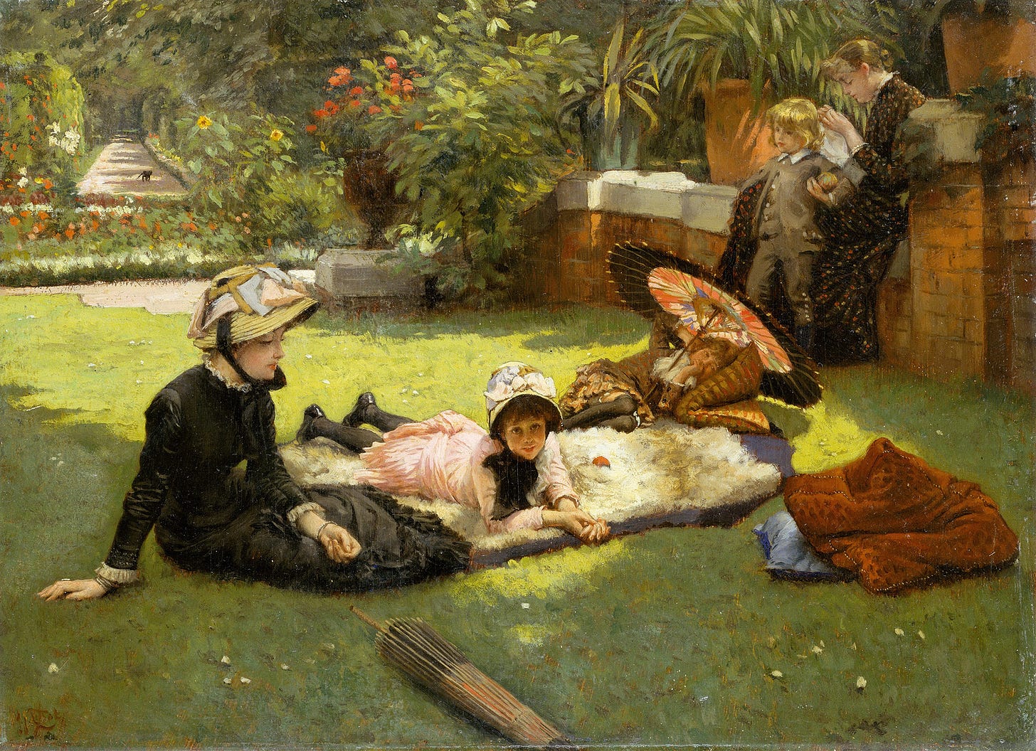 In Full Sunlight (En plein soleil) (ca. 1881)In Full Sunlight (En plein soleil) (ca. 1881) by James Tissot