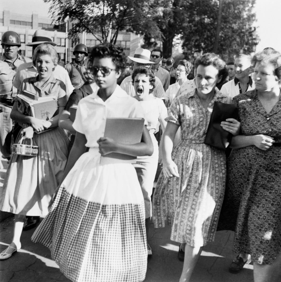The Story Behind the Famous Little Rock Nine &#39;Scream Image&#39; - HISTORY