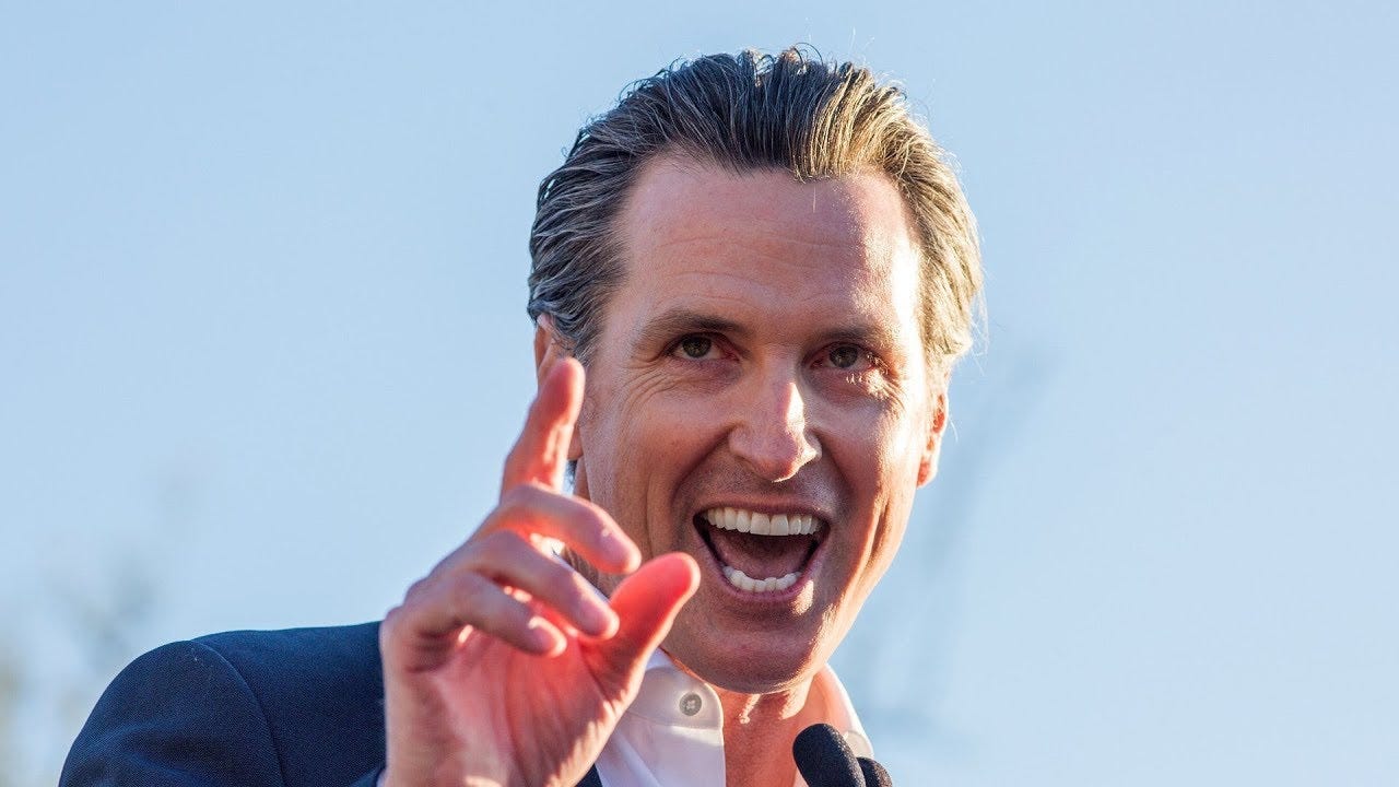 GAVIN NEWSOM LAYS OUT HIS AGENDA 21 DYSTOPIA FOR CALIFORNIA. WILL FREEWAYS BECOME ILLEGAL? - YouTube