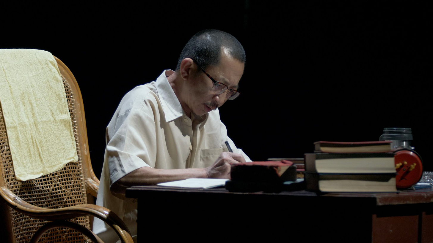 A scene from one of Yeh Shih-tao’s works that has been adapted to Taiyu theater, featured in “Yeh Shih-Tao: A Taiwan Man” A scene from one of Yeh Shih-tao’s works that has been adapted to Taiyu theater, featured in “Yeh Shih-Tao: A Taiwan Man”