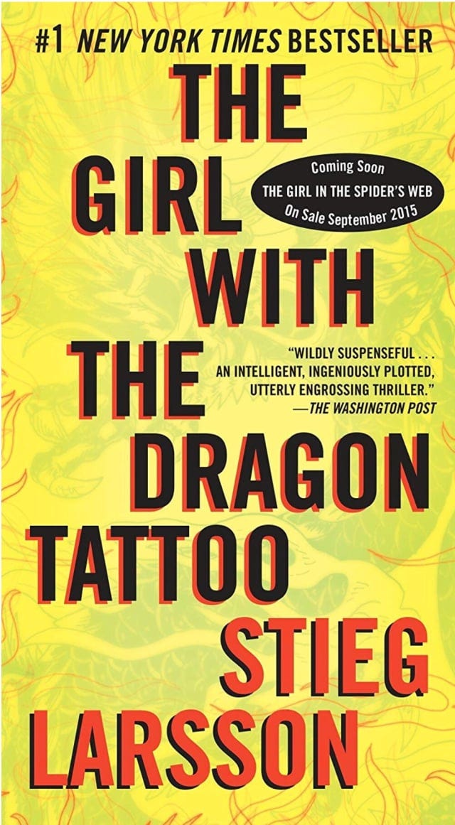 The Girl with the Dragon Tattoo | Books With Over a Million Ratings on ...