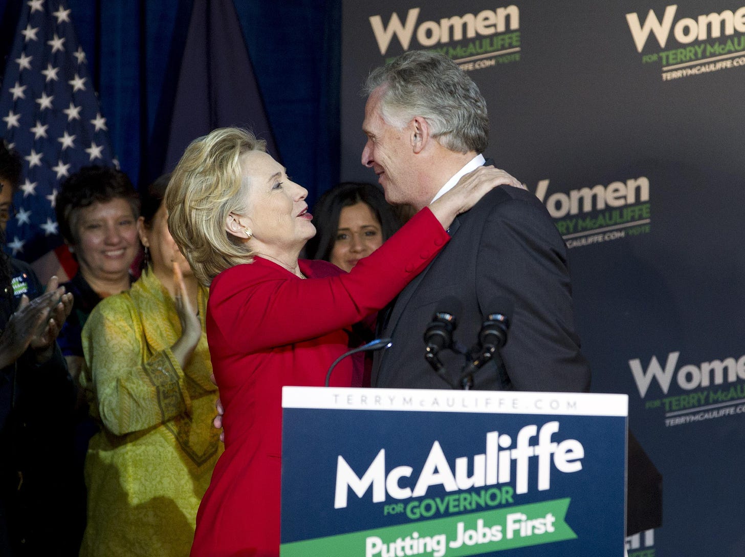 Hillary Clinton campaigns in VA for McAuliffe