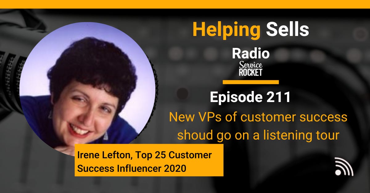 Irene Lefton Customer Success Helping Sells Radio
