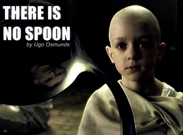 THERE IS NO SPOON, article by Ugo