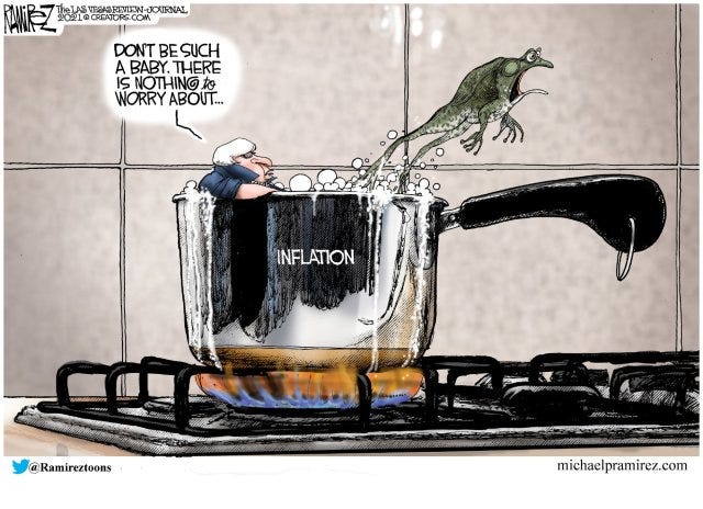 Inflation worries: Political Cartoons – Press Enterprise