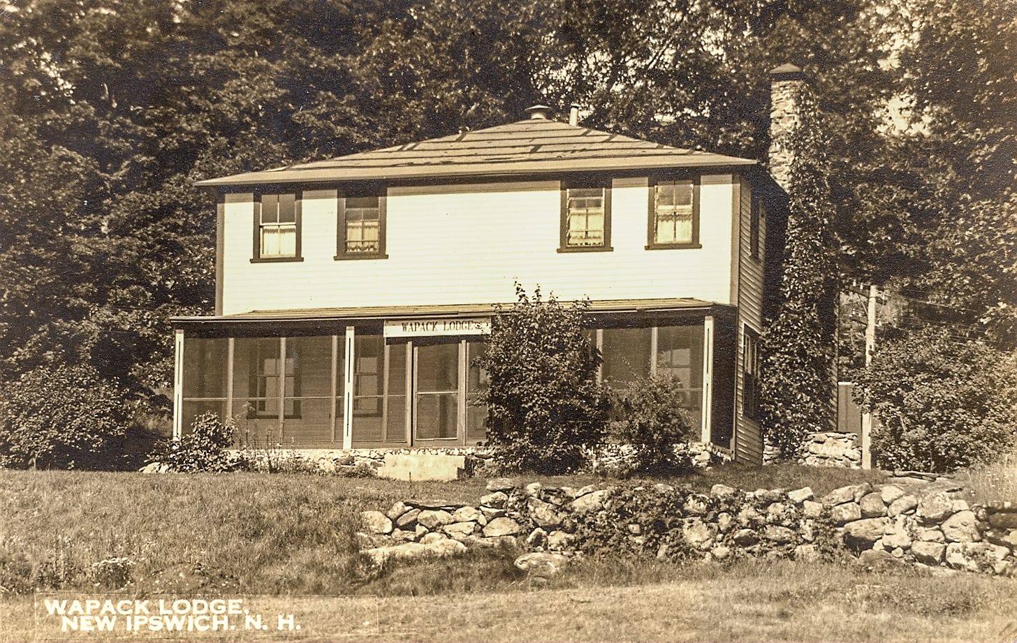 Wapack Lodge with second story