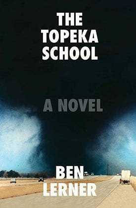 Cover to The Topeka School by Ben Lerner