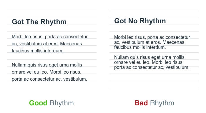 8-Point Grid: Vertical Rhythm. The 8-point grid is a powerful system… | by  Elliot Dahl | Built to Adapt
