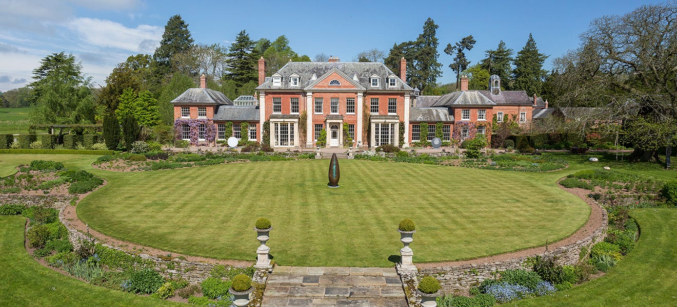 The magnificent Georgian house that stands in a blissfully secluded corner  of Herefordshire - Country Life