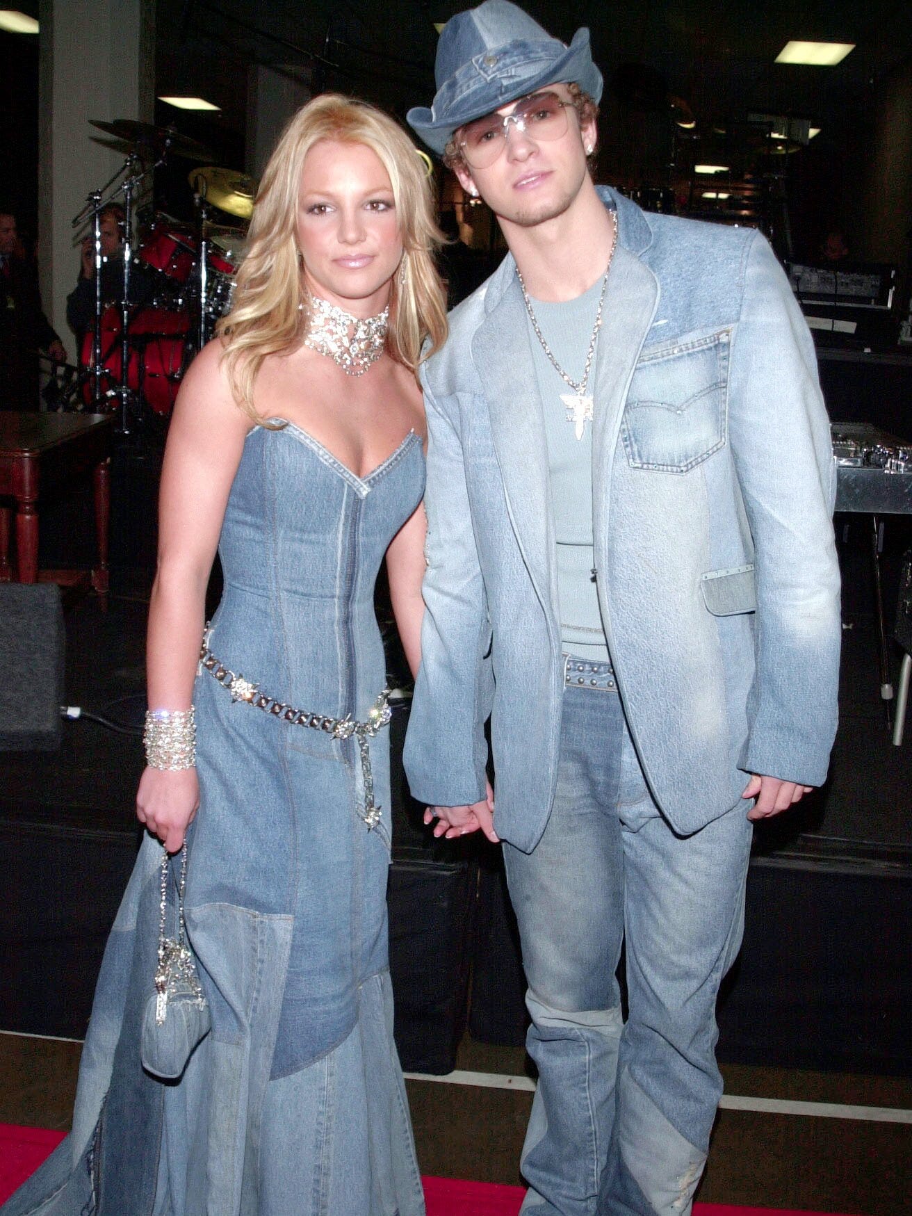 20th Anniversary of Britney Spears and Justin Timberlake&#39;s Most Iconic Red  Carpet Moment | PEOPLE.com